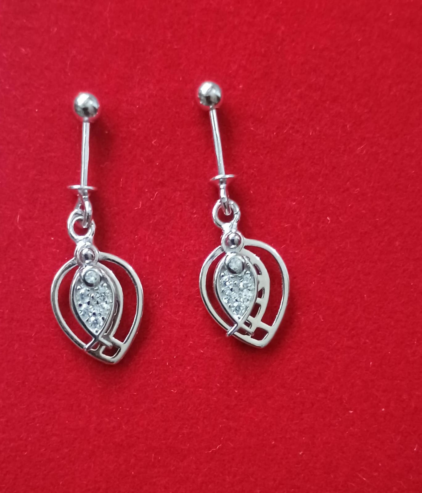 Drop Shaped Helix Piercing Earrings