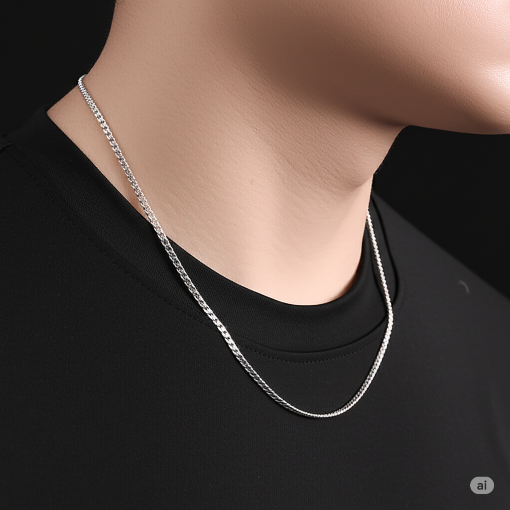 Dailywear Box Silver Chain
