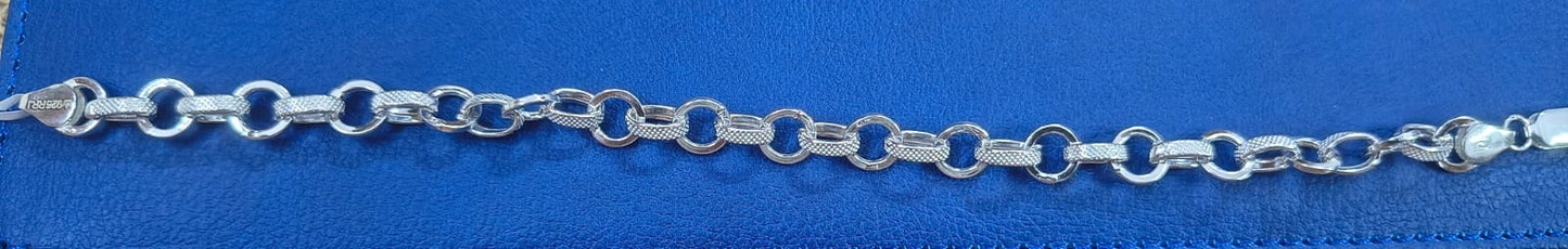 Sterling Curb Chain Bracelet