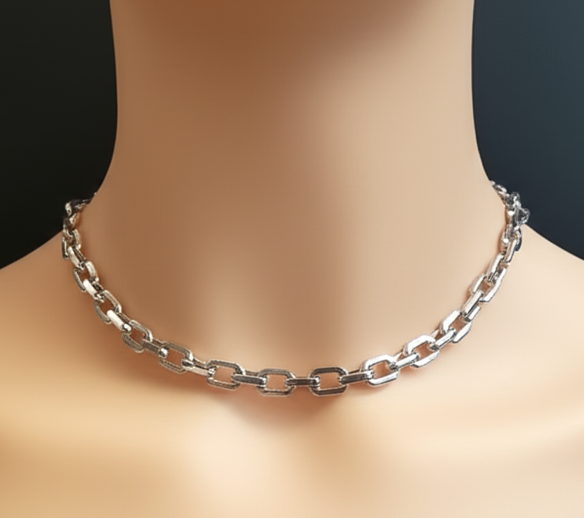 Anchor Link Sterling Silver Chain