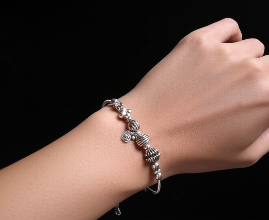 Oxidised Ladies Bracelet