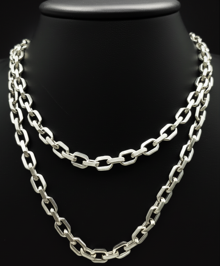 Anchor Link Sterling Silver Chain