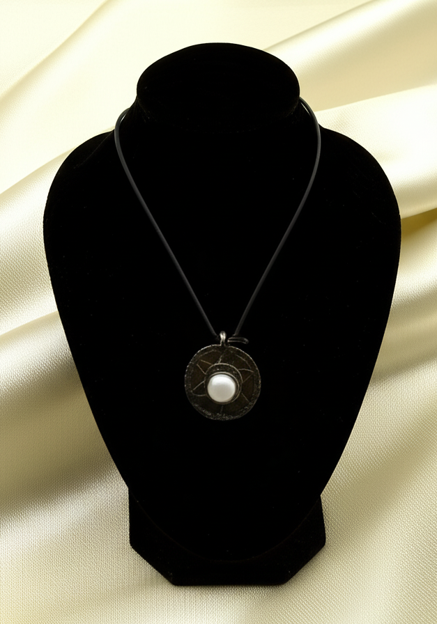 Full Moon Pearl Pendant