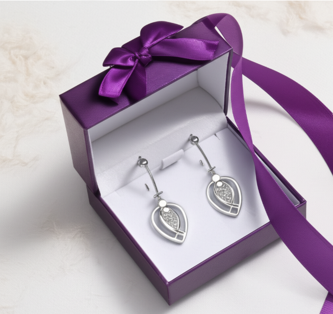 Drop Shaped Helix Piercing Earrings