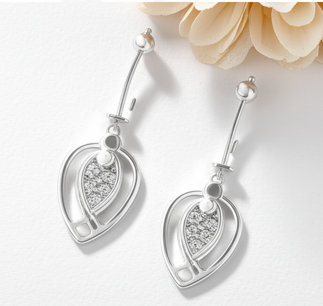 Drop Shaped Helix Piercing Earrings