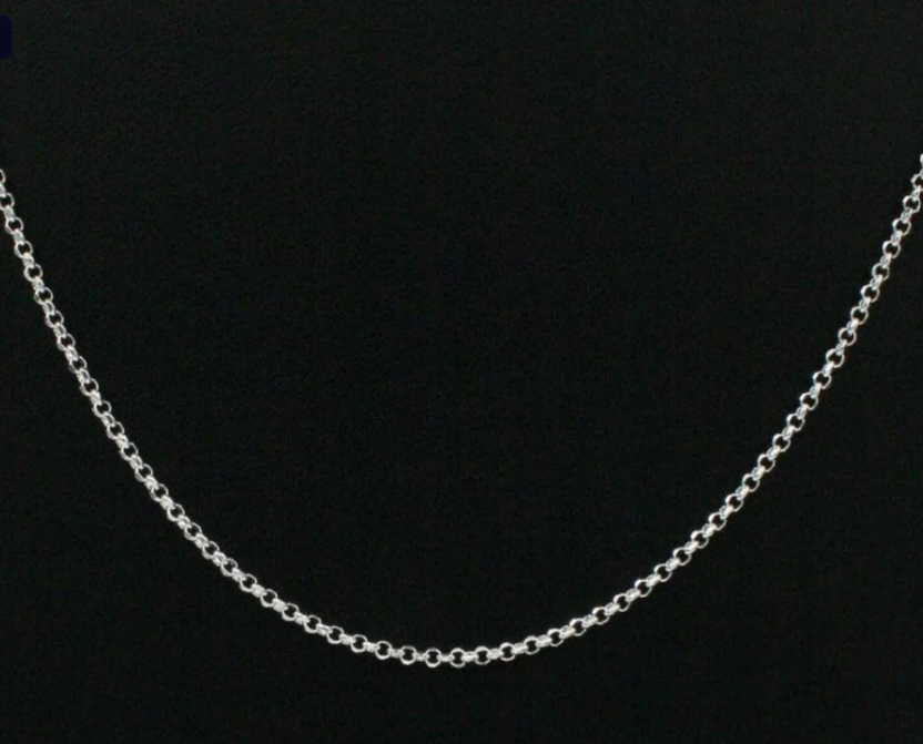 Sleek Cable 925 Sterling Silver Chain