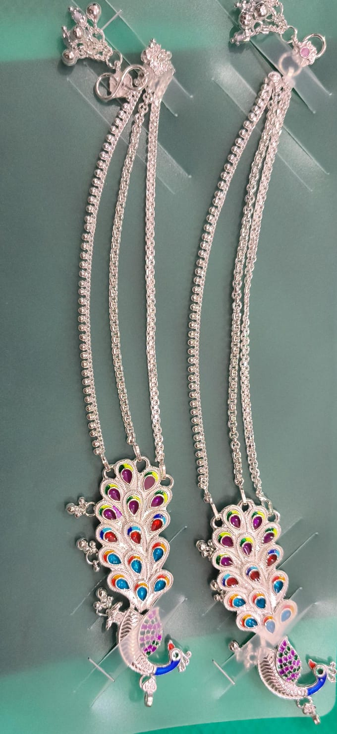 3 Chain Peacock Payal