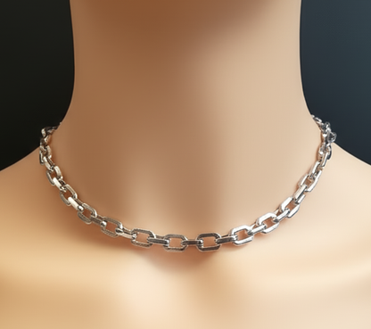 Anchor Link Sterling Silver Chain