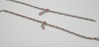 Pink Beads Payal