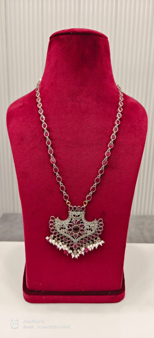 Oxidised Silver Necklaces