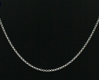 Sleek Cable 925 Sterling Silver Chain