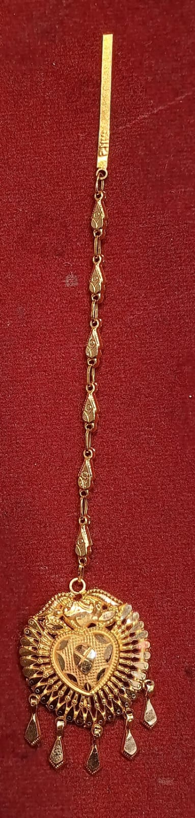 Lightweight Maang Tika 18kt