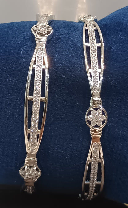 Star Stone Cubic Zirconia Bangles